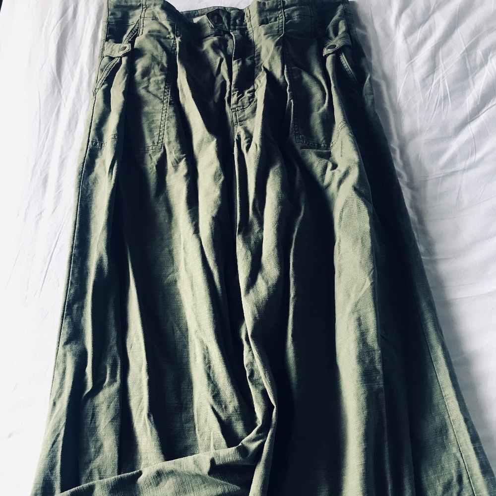 PILCRO Lightweight Utility Pant - Wide Leg - Sz L